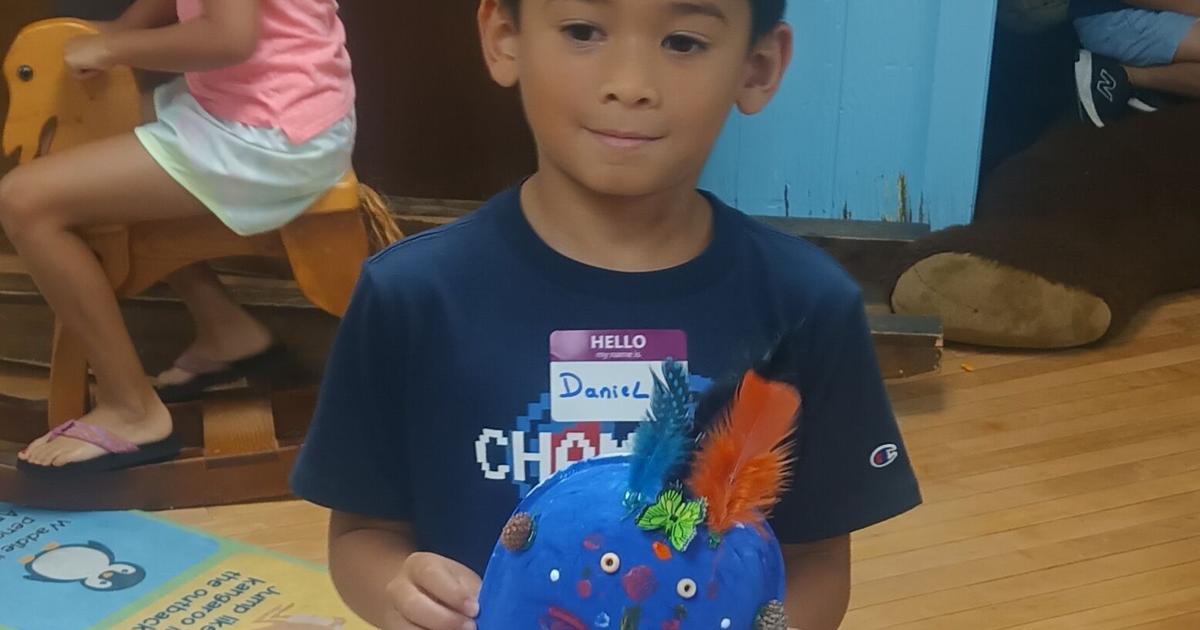Array Building Activity Creating masks with an array of nature | Ludington Daily News ...