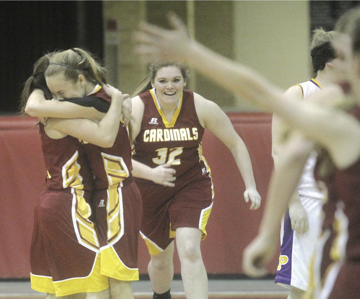 Red Hot Cards Get Title Mce Scores First Class D Girls Basketball