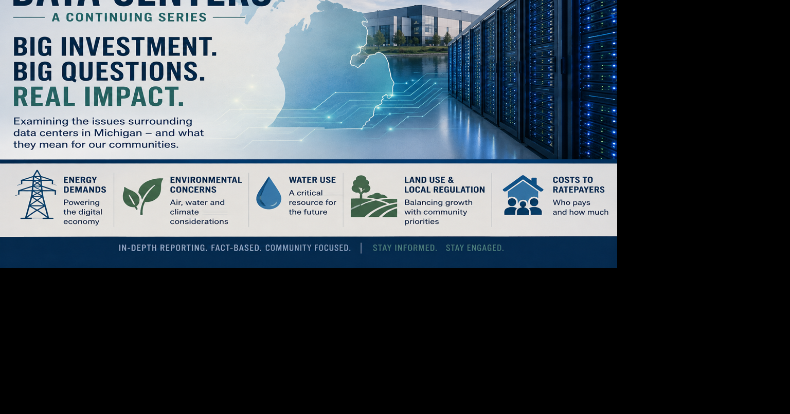 Why data centers, and why Michigan?