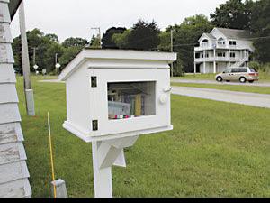 Little Free Library Located At Marina Shorelinemedia Net