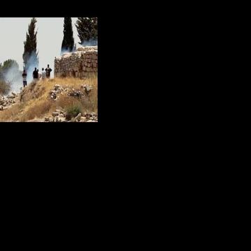 Israeli settlers set fires near ancient church in Taybeh, West Bank