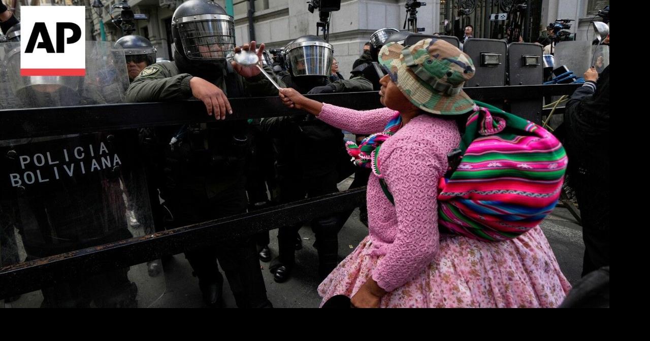 Bolivia's president says protesters will be 'punished' if they don't want to talk