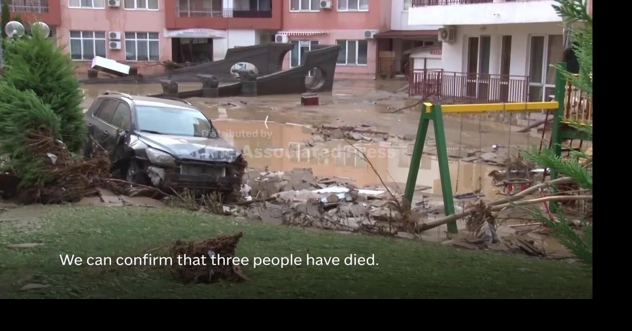 Deadly floods devastate Bulgarian villages and Black Sea coast
