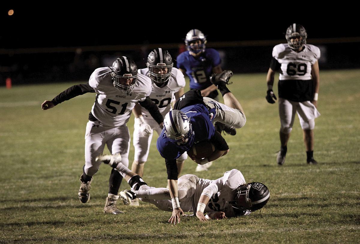 Montague Football Routs Newaygo Advances To District Finals