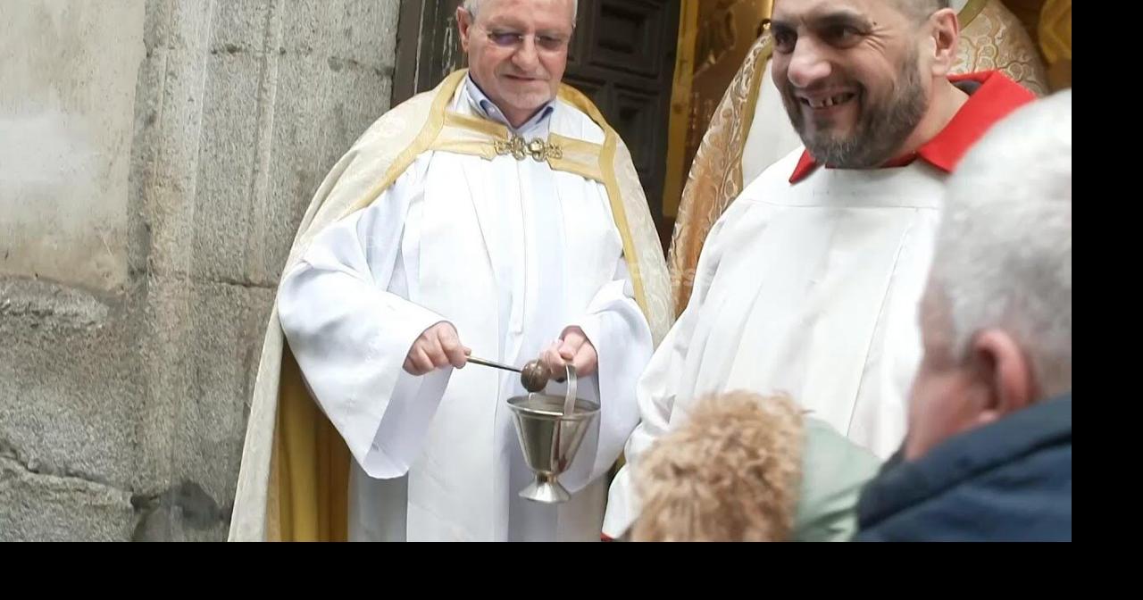 Pets in Madrid receive blessings marking Feast of Saint Anthony