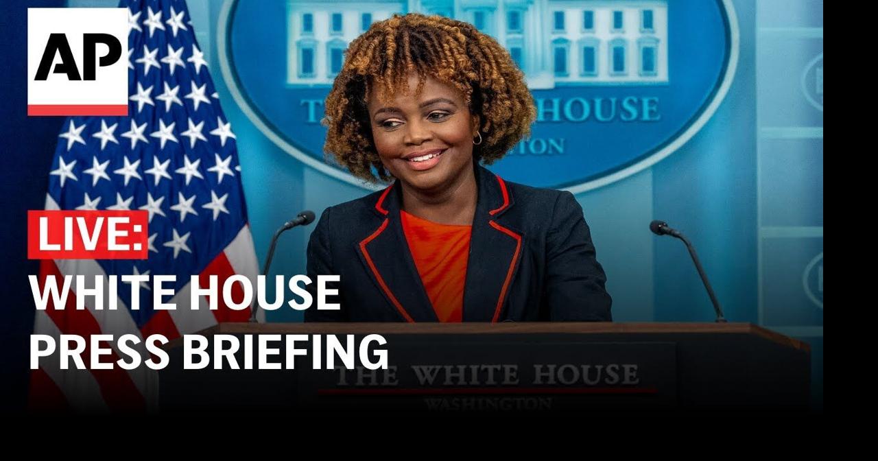 LIVE: White House press briefing | Videos | shorelinemedia.net