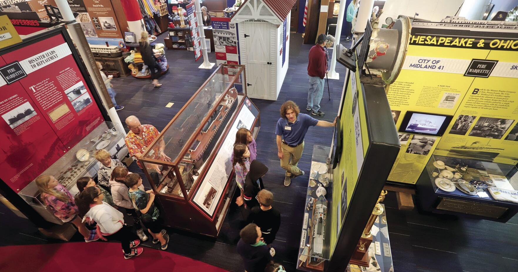 LES second graders tours Ludington Maritime Museum - Vimarsana News