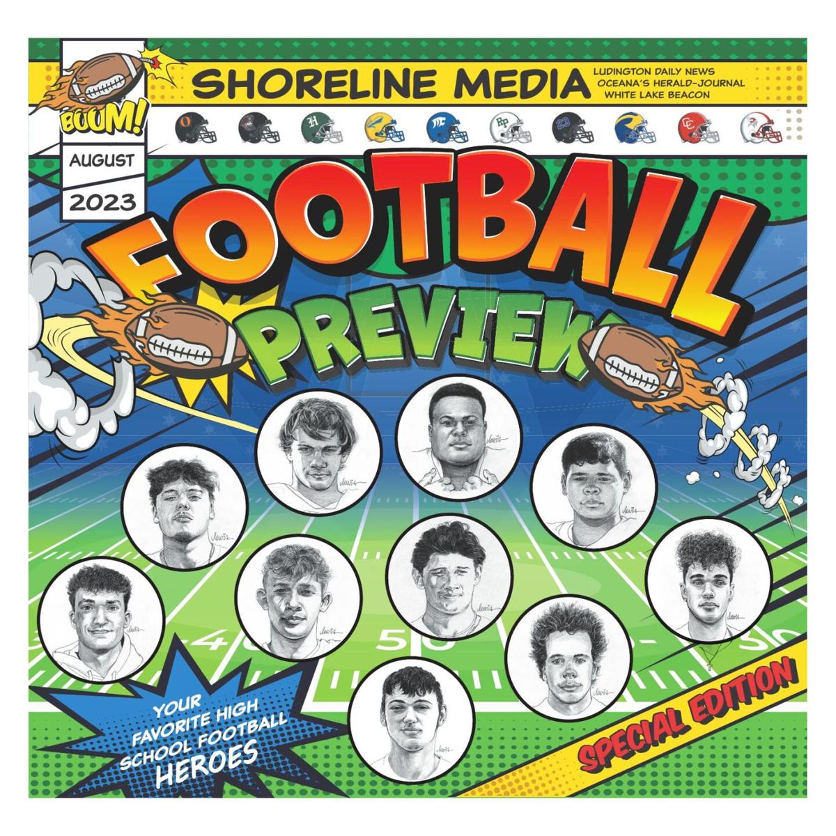 Football Preview - August 2023 | Ludington Daily News | shorelinemedia.net