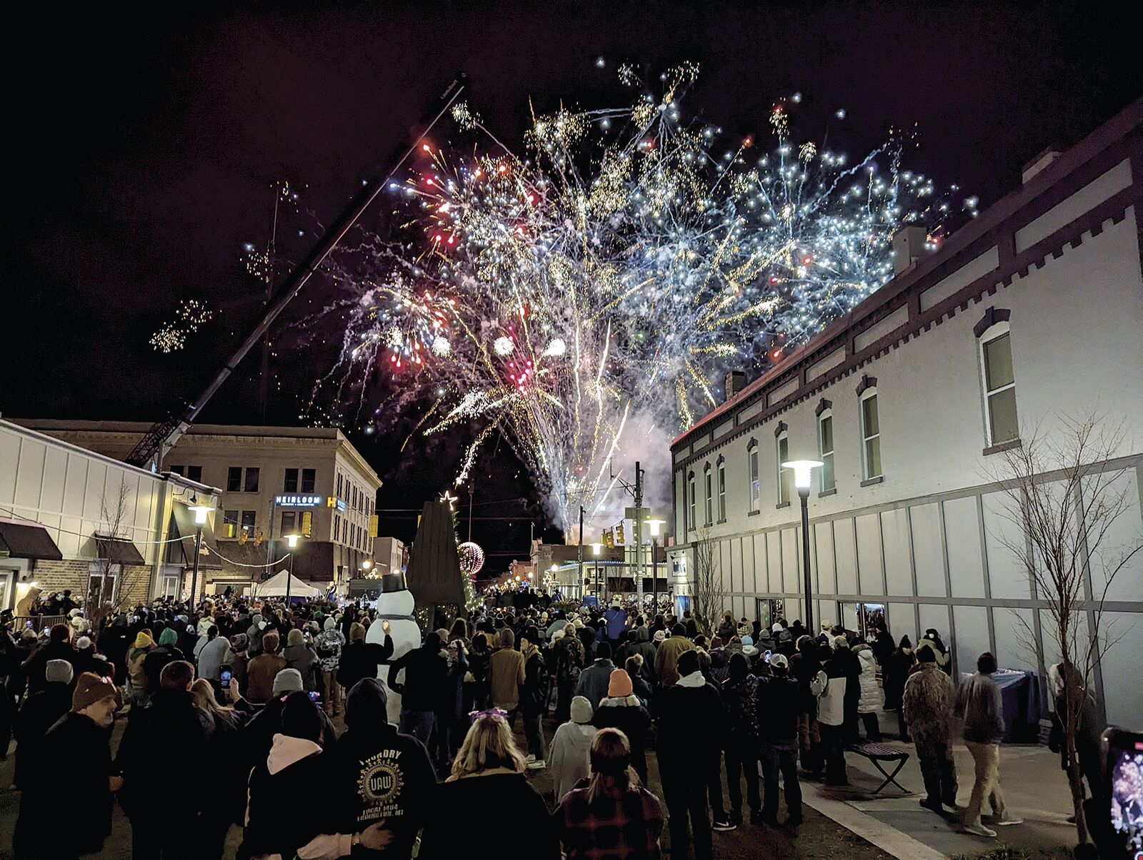 Pure Ludington New Year's Eve Ball Drop Starts 2024 With A Bang ...