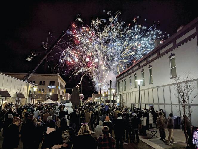 Pure Ludington New Year's Eve Ball Drop starts 2024 with a bang