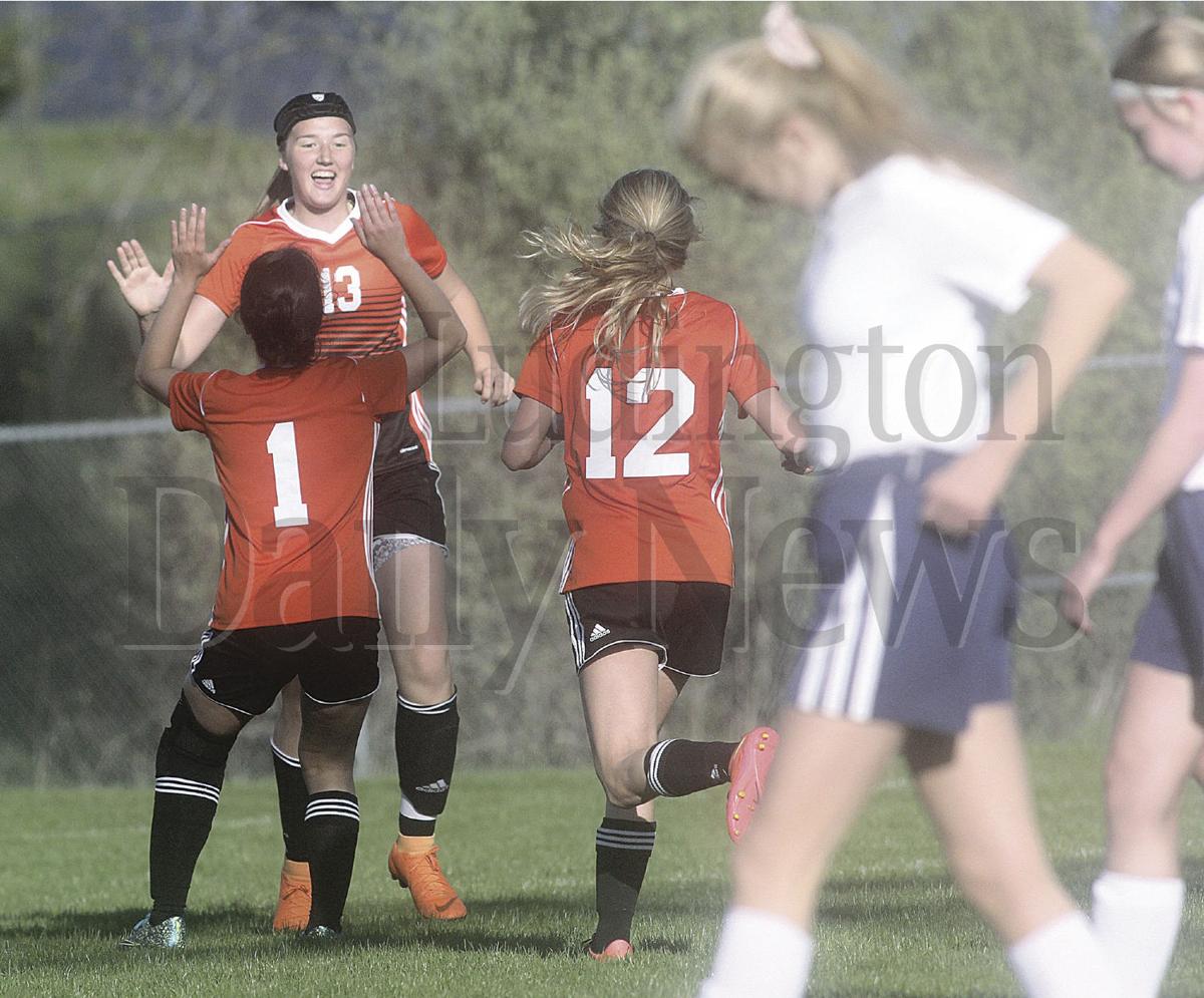 Ludington at Manistee girls soccer