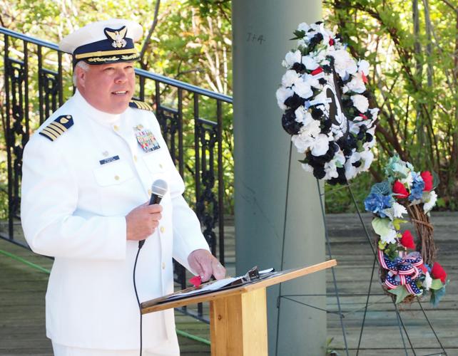 'PROFOUND SACRIFICES' : Coast Guard commanding officer speaks at ...