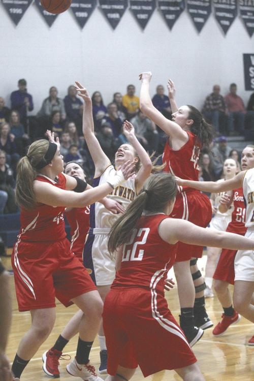 Mhsaa Div 4 Girls Basketball Regional At Fowler Basketball
