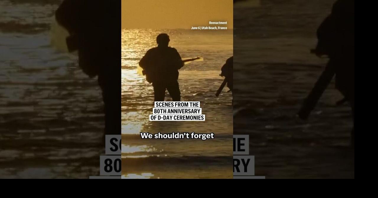 Scenes from the 80th anniversary of D-Day ceremonies | Videos | shorelinemedia.net->すべての結果