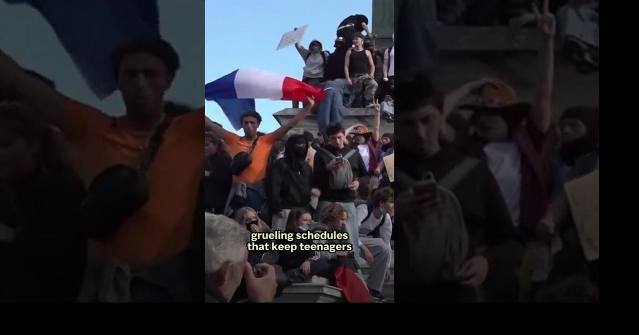 More clashes in Paris as student protests show no sign of ending ...