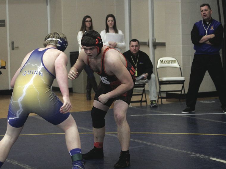 MHSAA Div. 3 individual wrestling district at Manistee Local