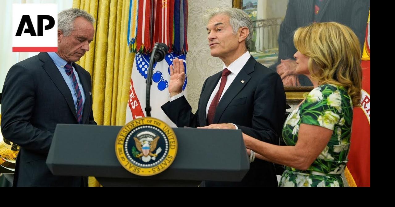Dr. Oz sworn in as head of Centers for Medicare and Medicaid Services | Videos | shorelinemedia.net