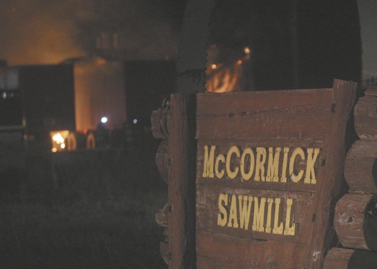 Fire Razes Mccormick Sawmill News Shorelinemedia Net