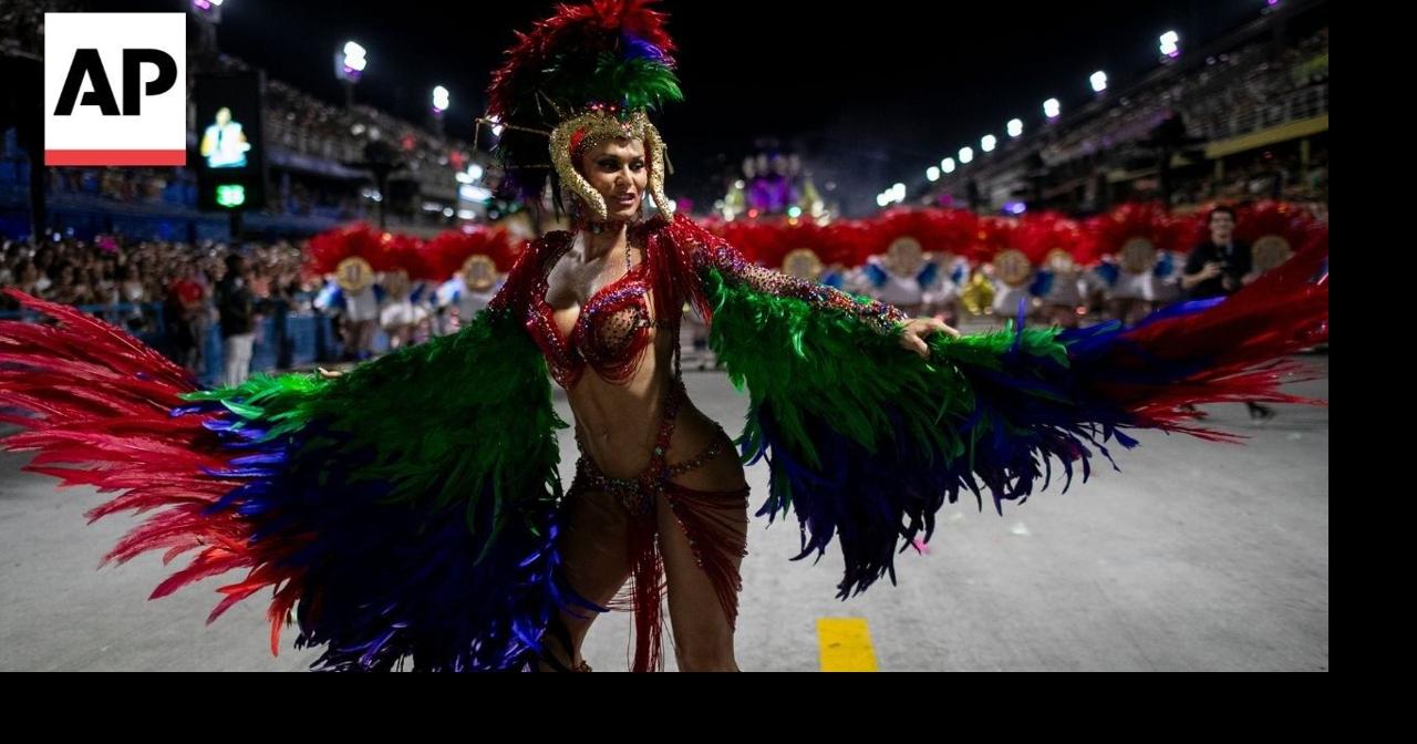 Samba schools return for champions parade in Rio de Janeiro's Sambadrome