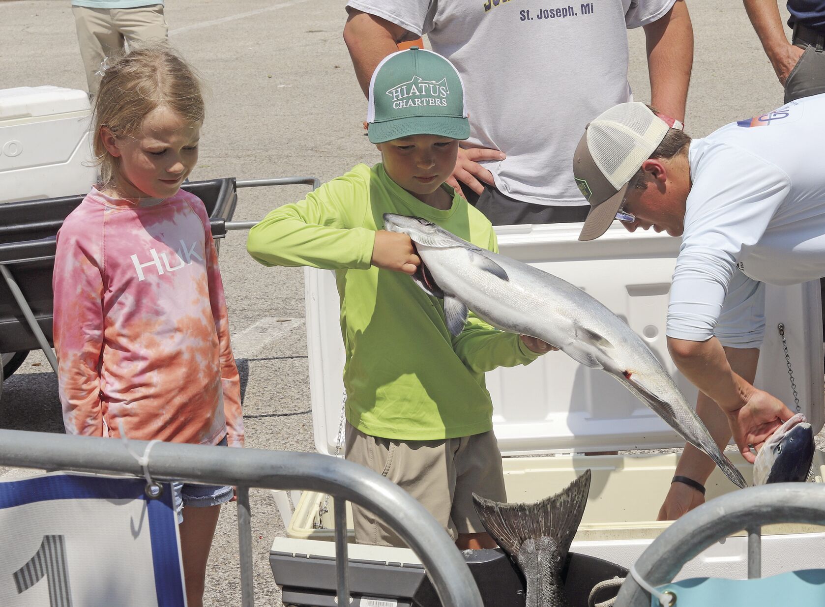 Youth and ladies turn to fish Ludington Classic News shorelinemedia image