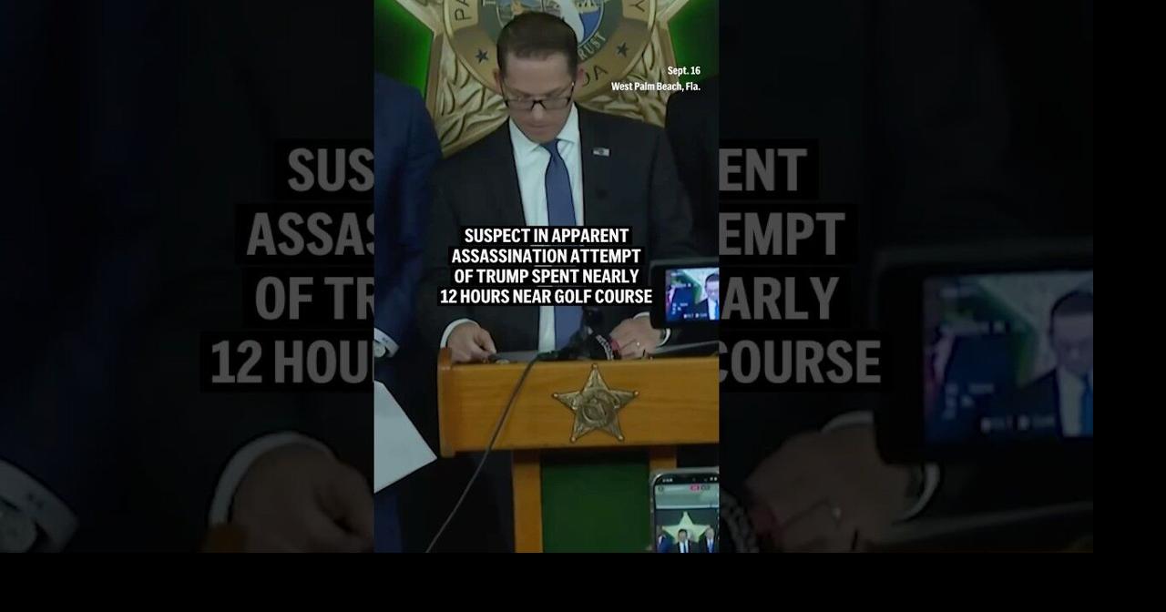 Suspect in apparent assassination attempt of Trump spent nearly 12 hours near golf course | Videos | shorelinemedia.net->例文の一覧を見る