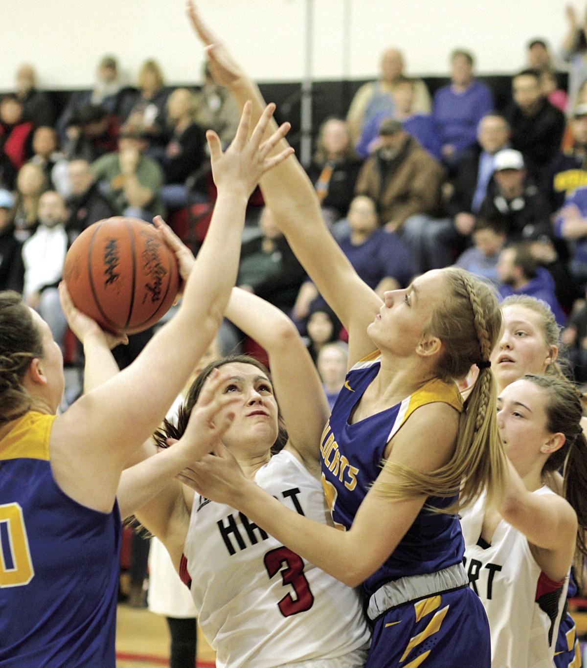 Hart Girls Repeat As District Champs Over Evart Sports