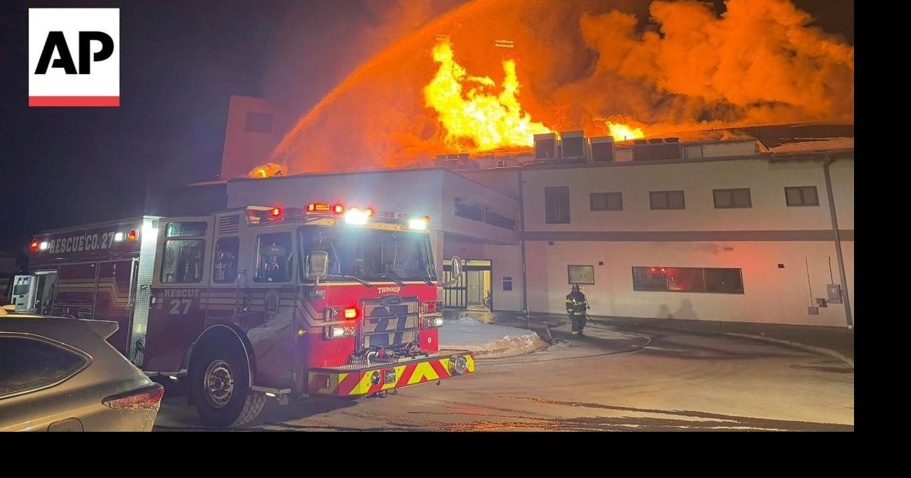 Crews battle fire and evacuate patients at Pennsylvania hospital