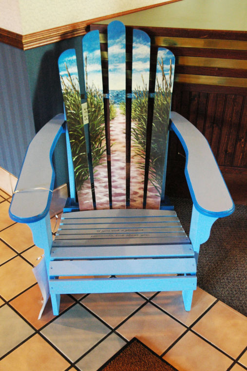 Custom painted adirondack online chairs