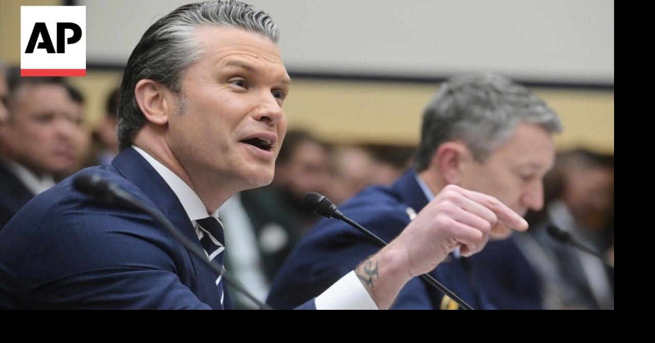 Pete Hegseth calls Iran war critics the 'biggest adversary we face ...