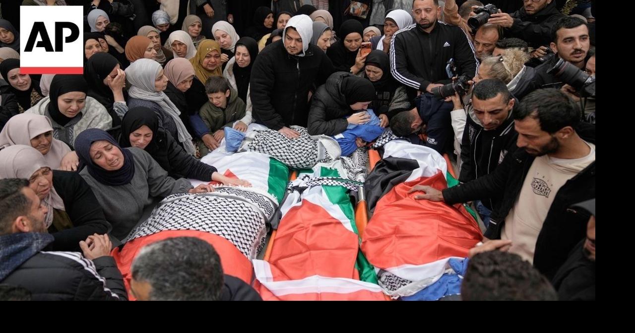 4 killed in occupied West Bank after Israeli soldiers fire on family car