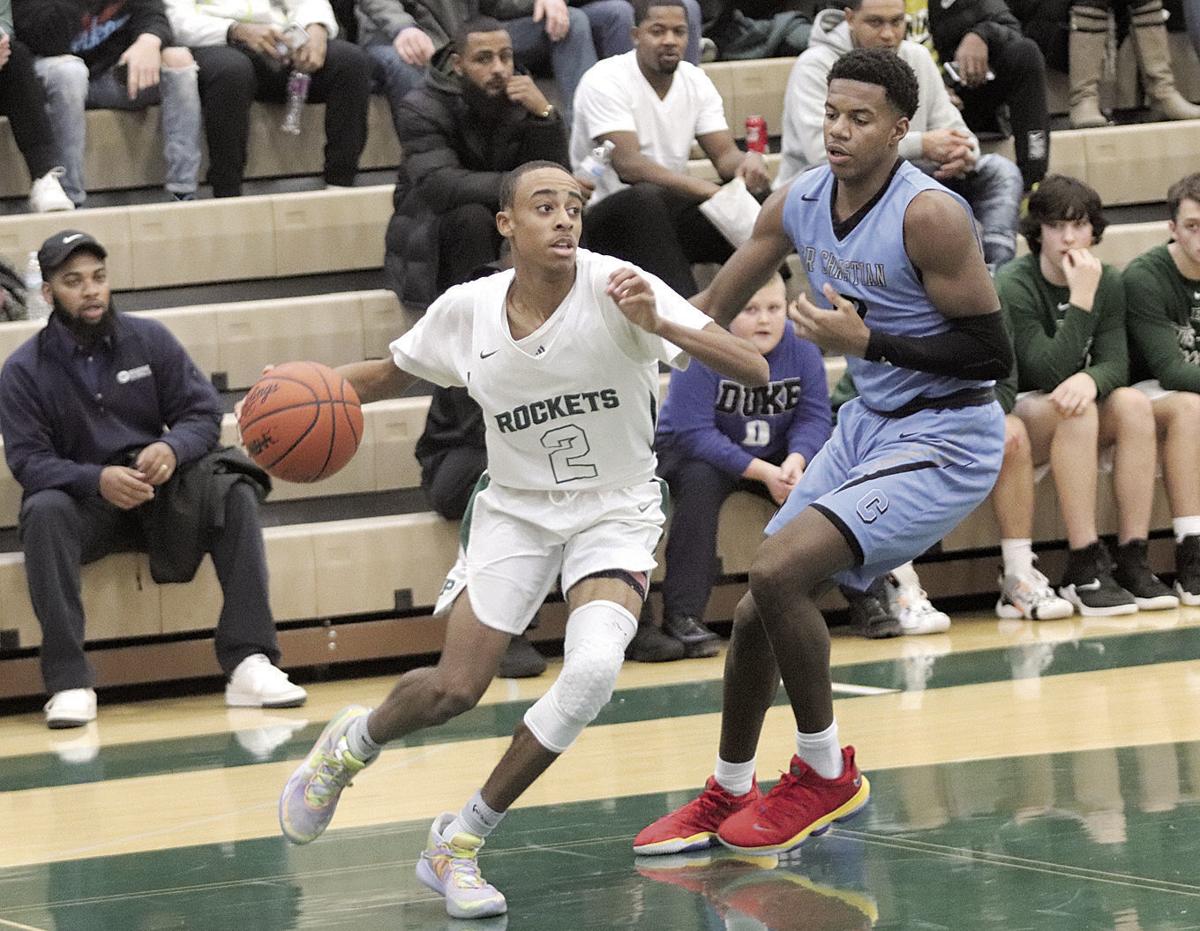 Reeths Puffer Basketball Runs Into Gr Christian Wall At Hall Of