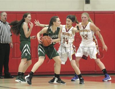 Hesperia Downs Mason County Eastern In Girls Basketball Sports