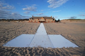 Beach Walkway Added At Ludington State Park Through And Beach Walkway Added At Ludington State Park Through And Friends Of Local Slinemedia