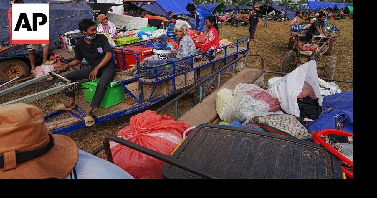 Thailand and Cambodia evacuees take refuge as latest fighting erupts