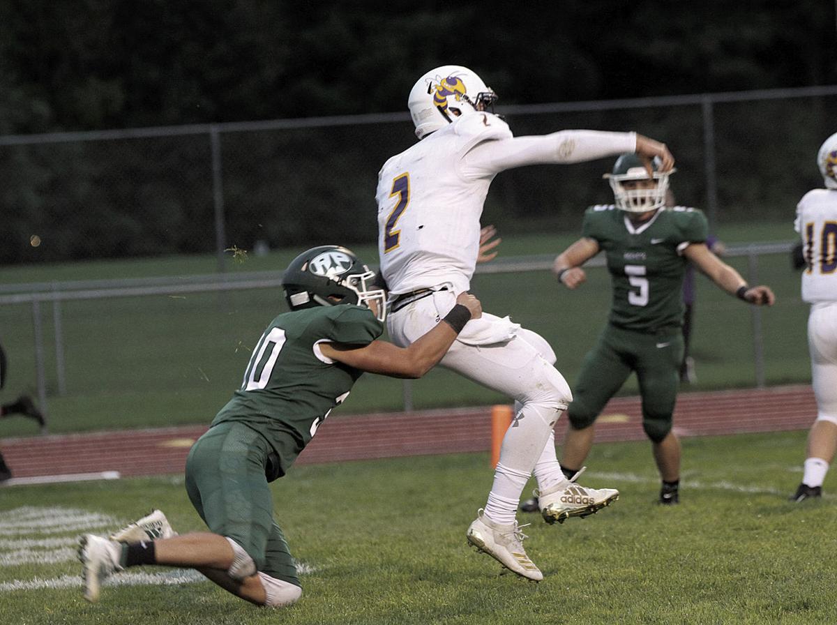 Reeths Puffer Football Pounds Greenville On Homecoming Football