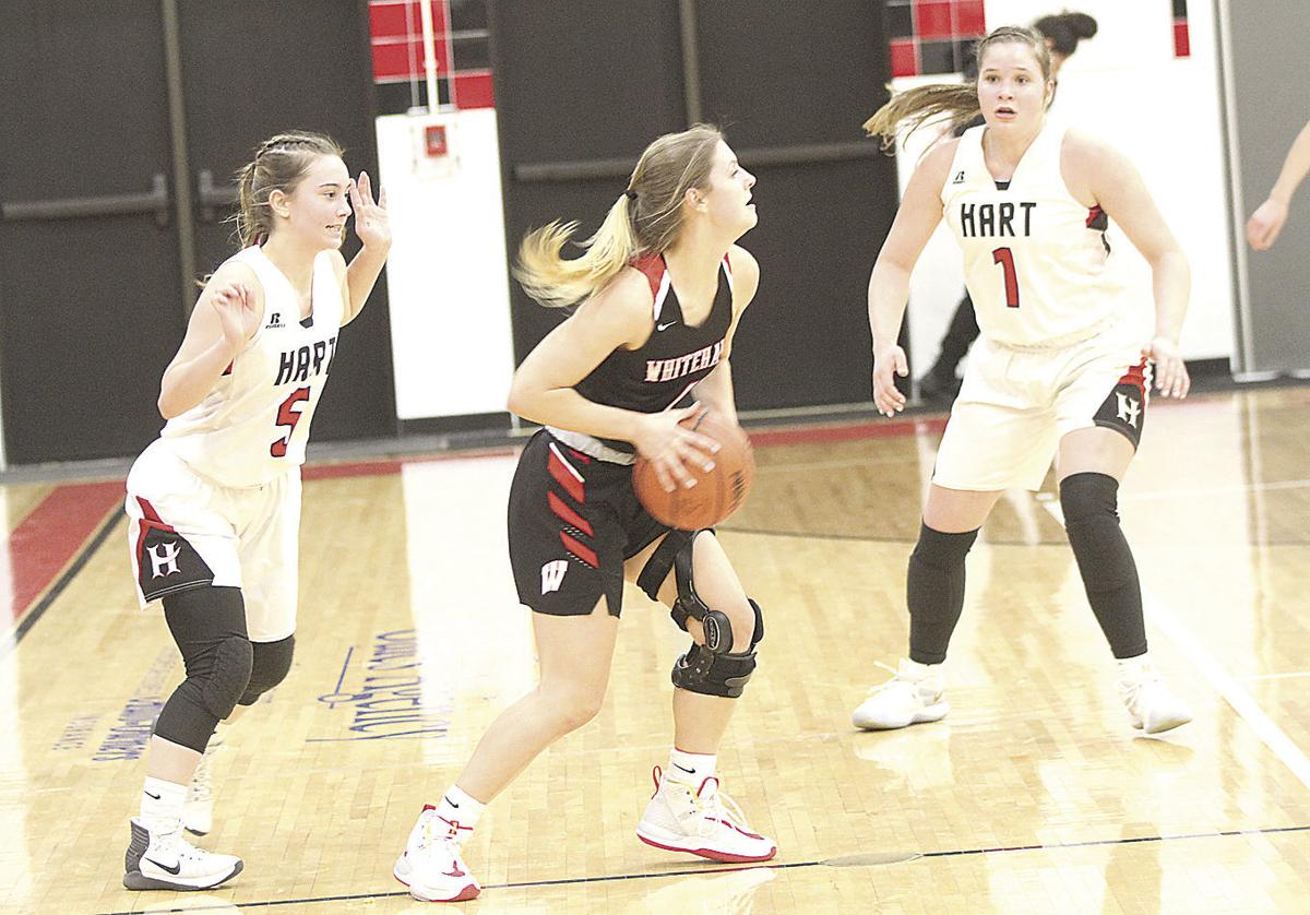 Whitehall Girls Knock Off Hart On The Road Basketball
