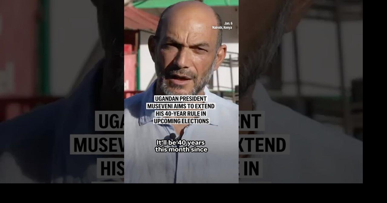 Ugandan president Museveni aims to extend his 40-year rule in upcoming elections