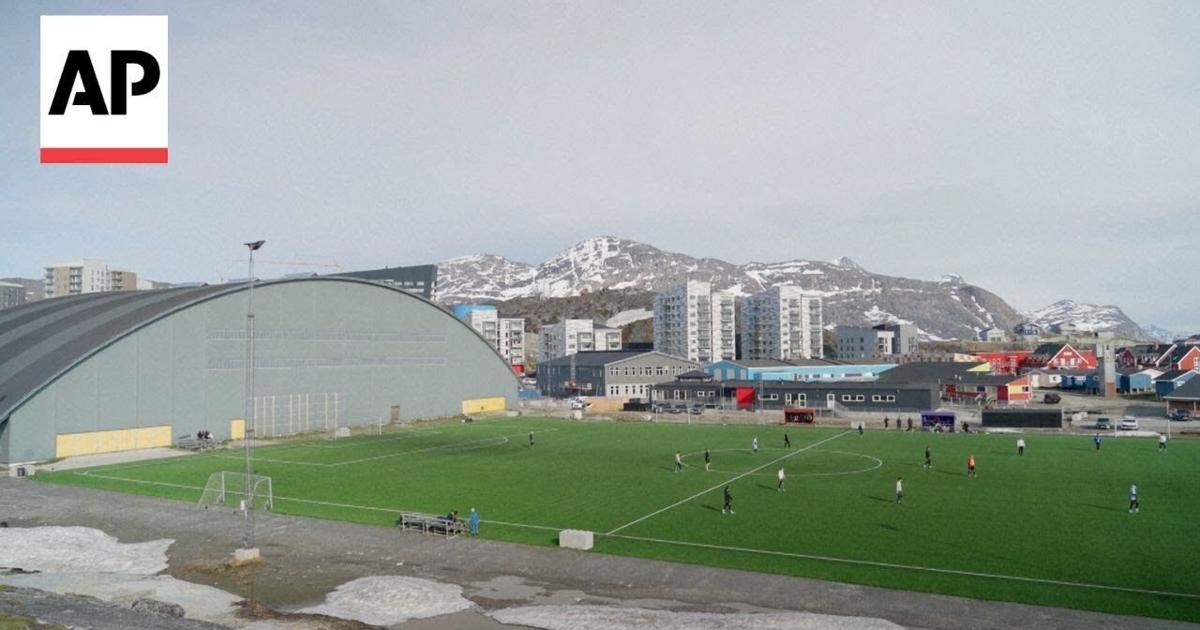 Greenlanders revel in 24-hour sunlight to play soccer