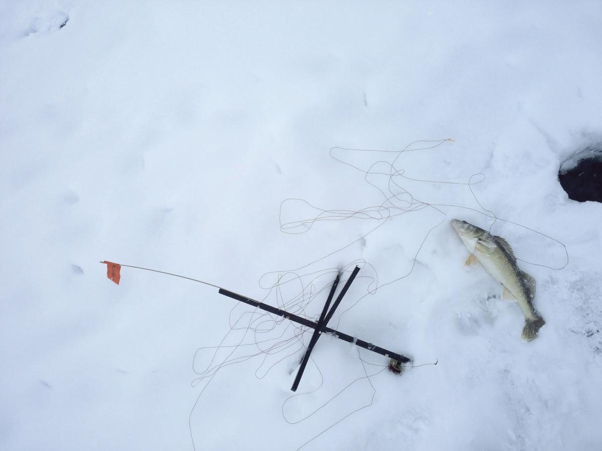Tip Up Tactics For Early Ice Pike