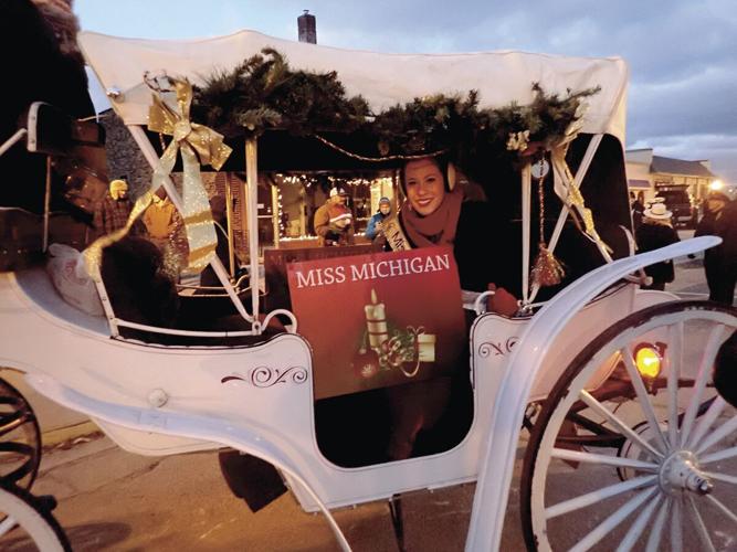 'This is amazing' Miss Michigan rushes to Manistee to ride in
