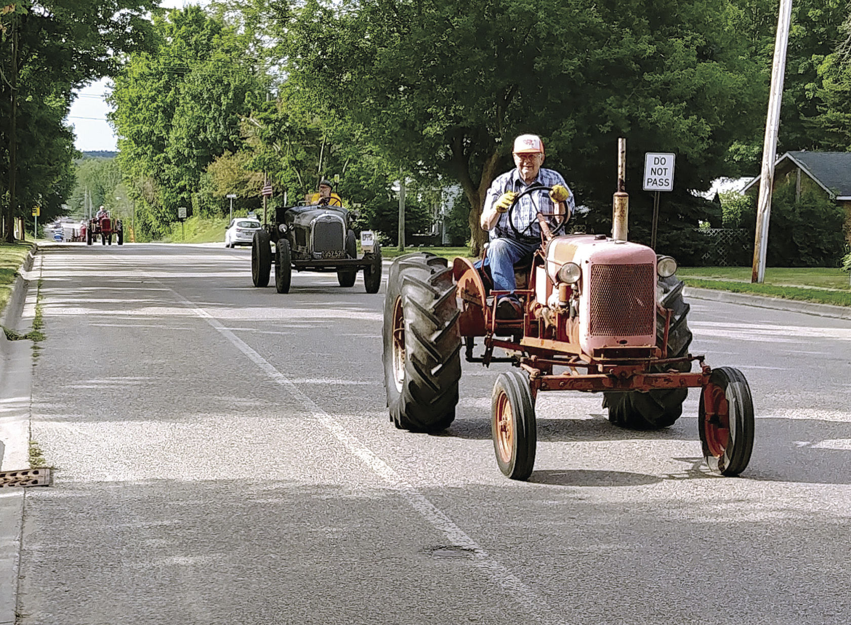 ride along tractor