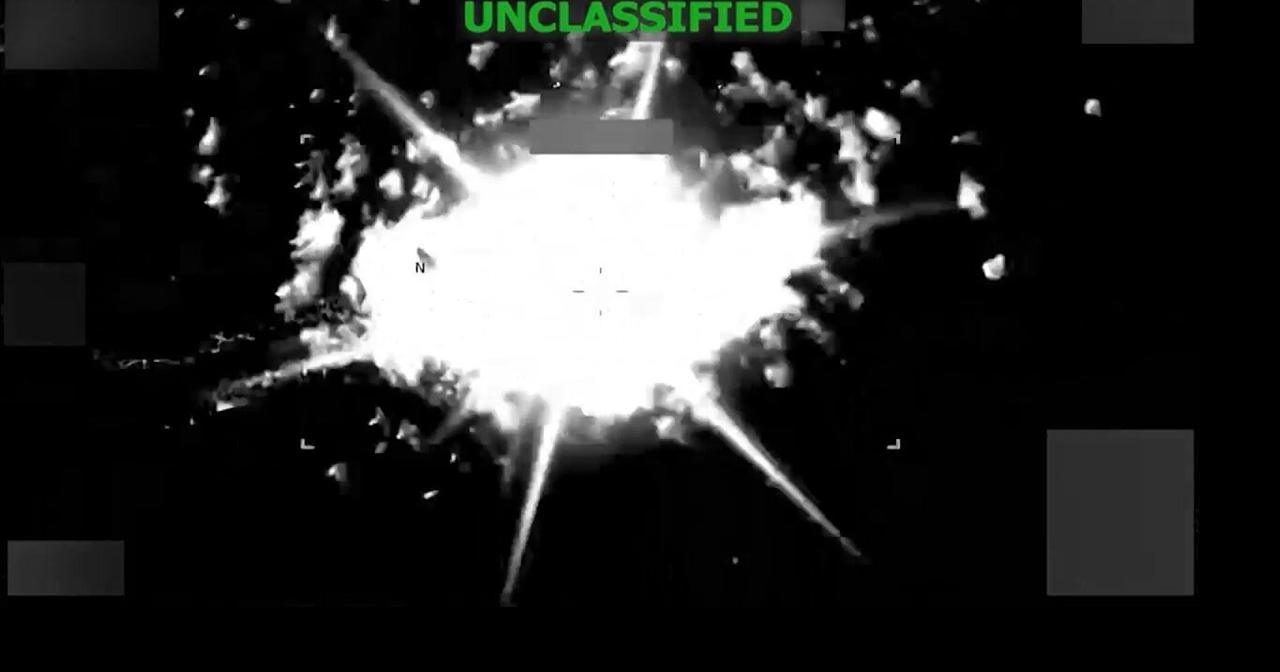 US military strike on alleged drug boat kills 3 in the Caribbean Sea