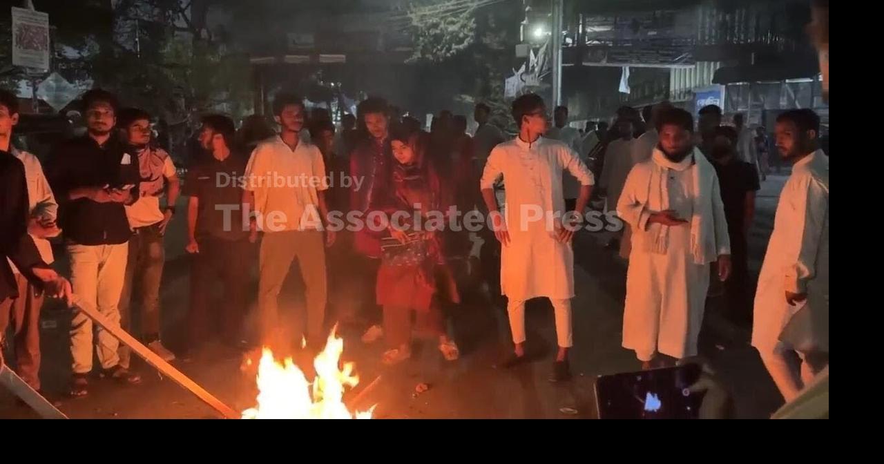 Police in Dhaka clash with protesters seeking justice for activist killed in December