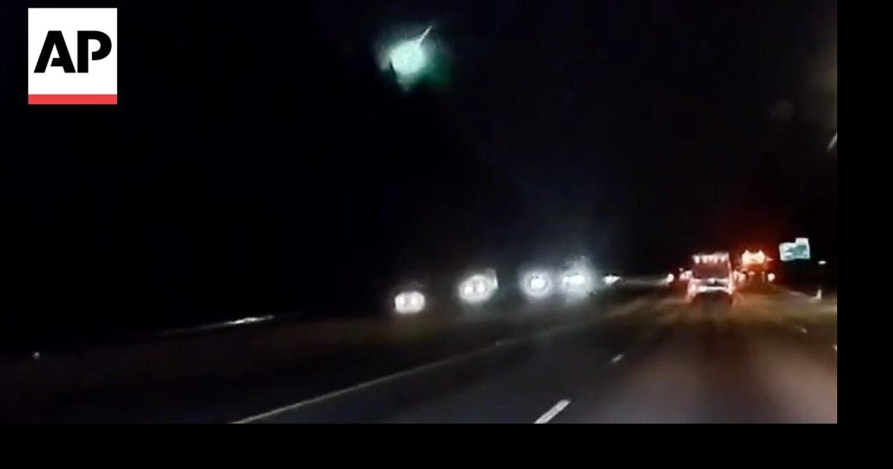 Suspected meteorite crashes through roof in Texas as meteors fall over ...