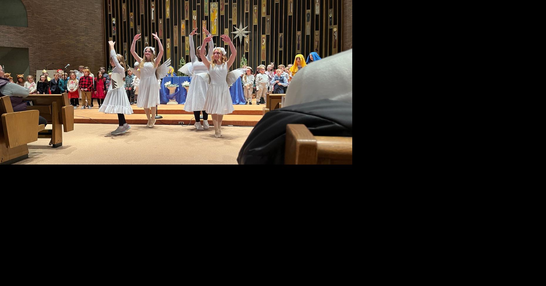 Ludington Area Catholic students bring Christmas story to life