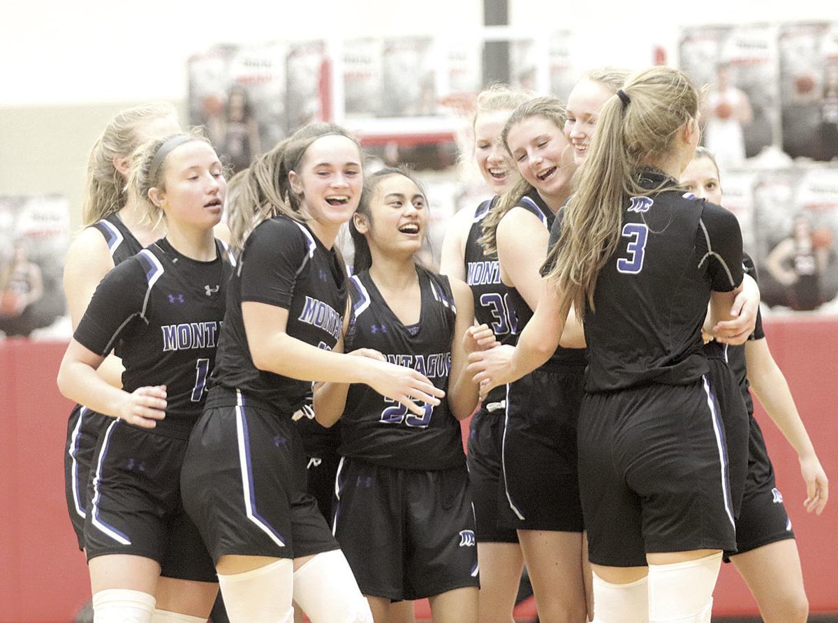 Montague Girls Basketball Holds Off Rival Whitehall Basketball
