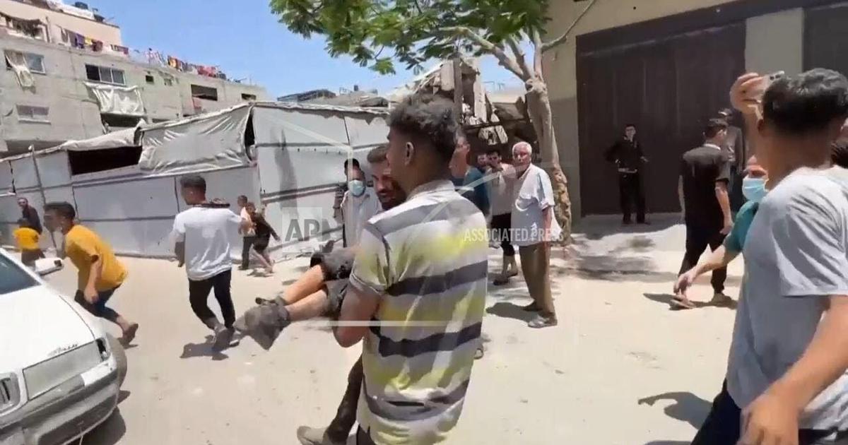 Boy pulled alive from rubble following Israeli strike on Gaza City, but children among dead