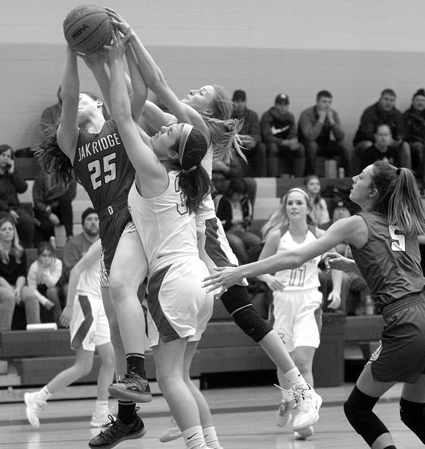 Oakridge At Mason County Central Girls Basketball