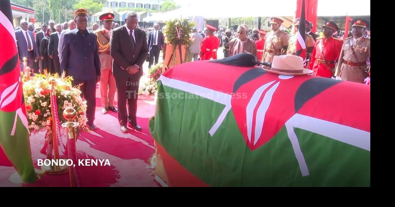 Kenya's ex-PM Odinga buried in rural Bondo as the country faces political uncertainty