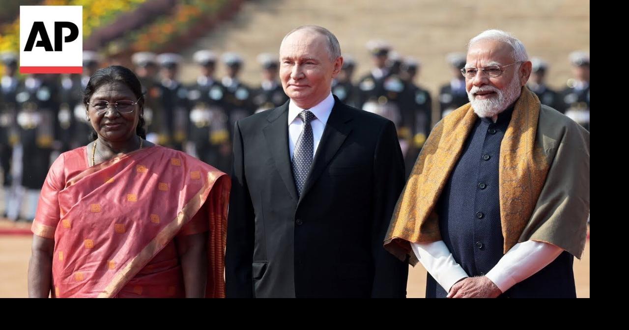 Putin meets Indian Prime Minister Narendra Modi in New Delhi